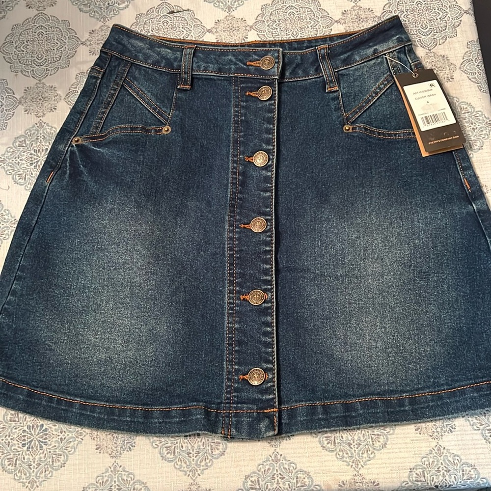 Frye Jean Skirt